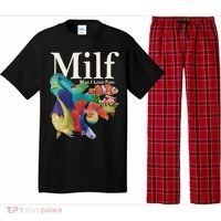 Milf Man I Love Fish Funny Pajama Set thumb 0
