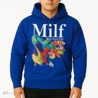 Milf Man I Love Fish Funny Hoodie thumb 2