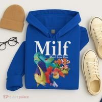 Milf Man I Love Fish Funny Hoodie thumb 4