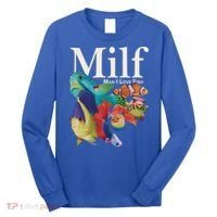Milf Man I Love Fish Funny Long Sleeve Shirt thumb 0