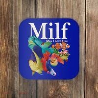 Milf Man I Love Fish Funny Coaster thumb 0