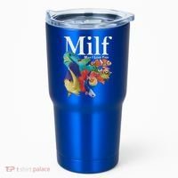Milf Man I Love Fish Funny Tumbler thumb 0