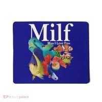 Milf Man I Love Fish Funny Mousepad thumb 0