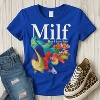 Milf Man I Love Fish Funny Women's T-Shirt thumb 3