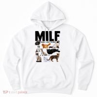 MILF Man I Love Felines Funny Cats Hoodie thumb 0