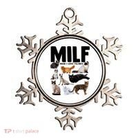 MILF Man I Love Felines Funny Cats Ornament thumb 0