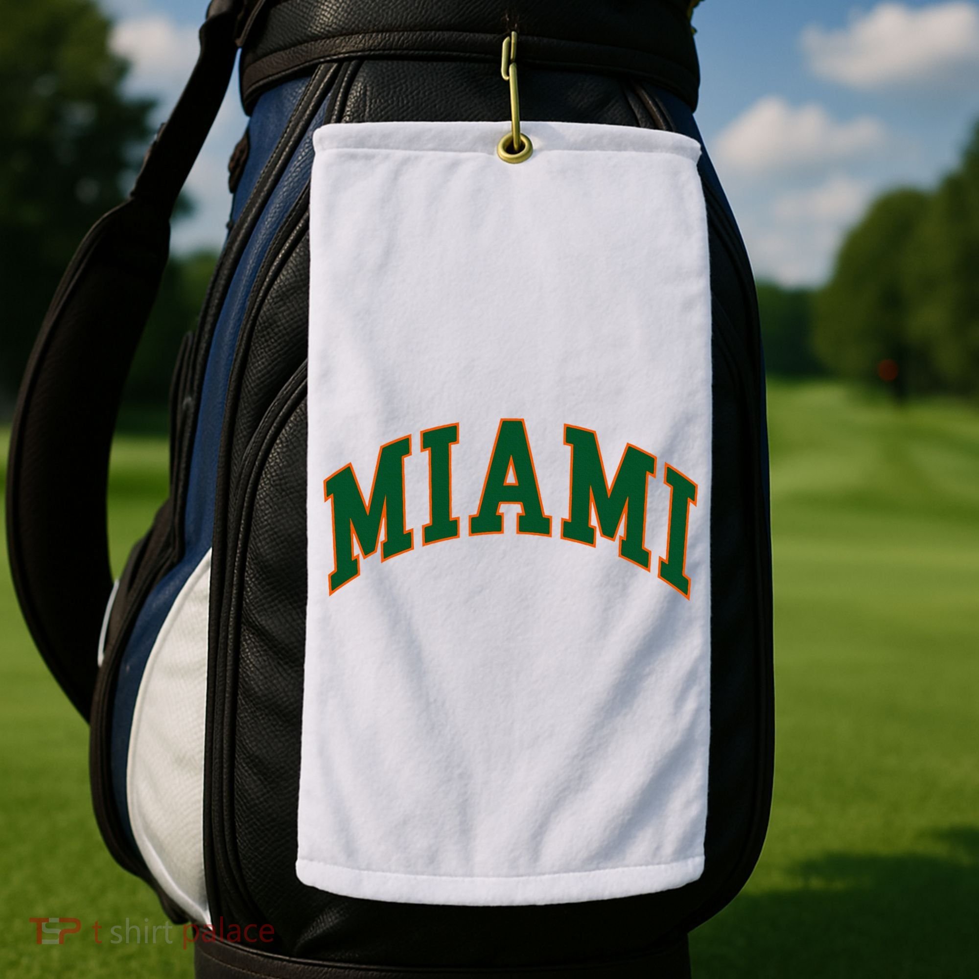 Miami Golf Towel