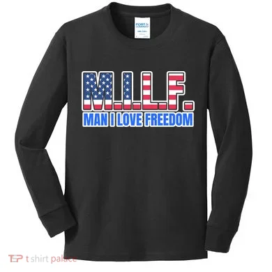 MILF Kids Long Sleeve Shirt
