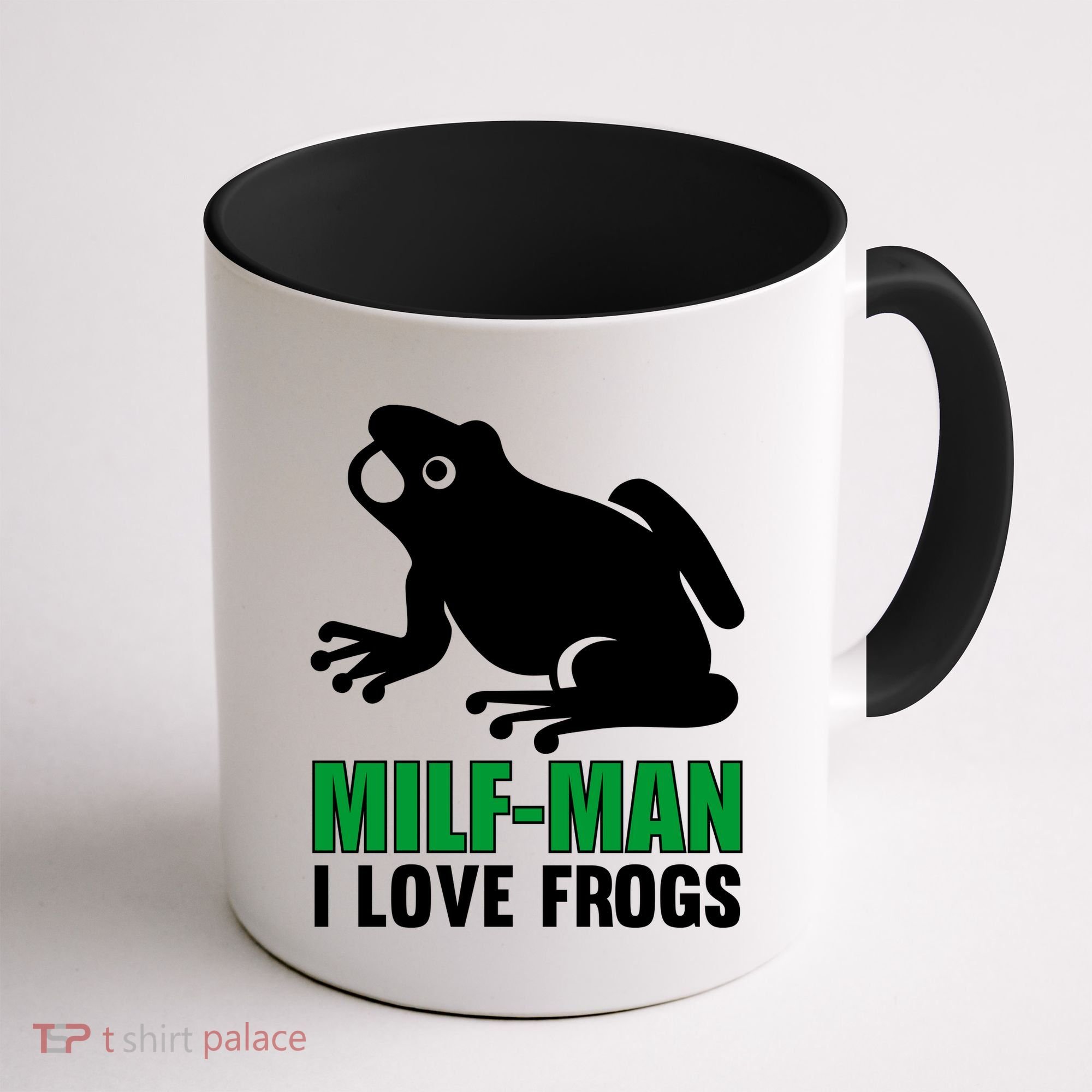 MILF Man I Love Frogs Funny Frog Coffee Mug