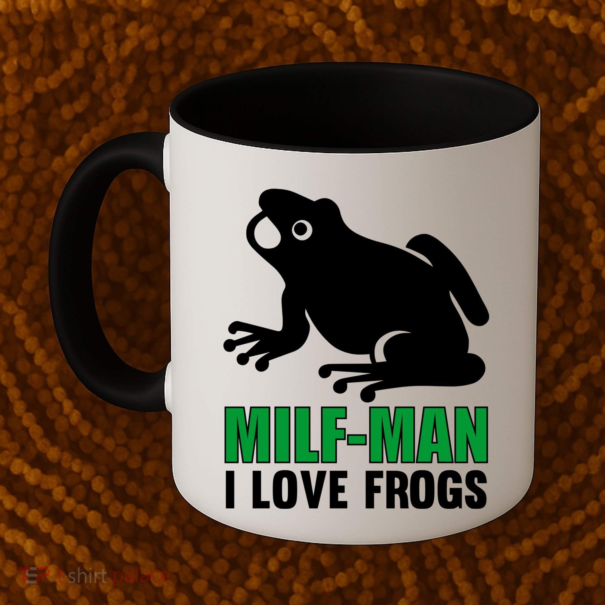 MILF Man I Love Frogs Funny Frog Coffee Mug