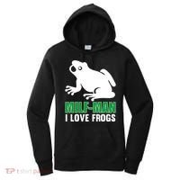MILF Man I Love Frogs Funny Frog Women's Hoodie thumb 0