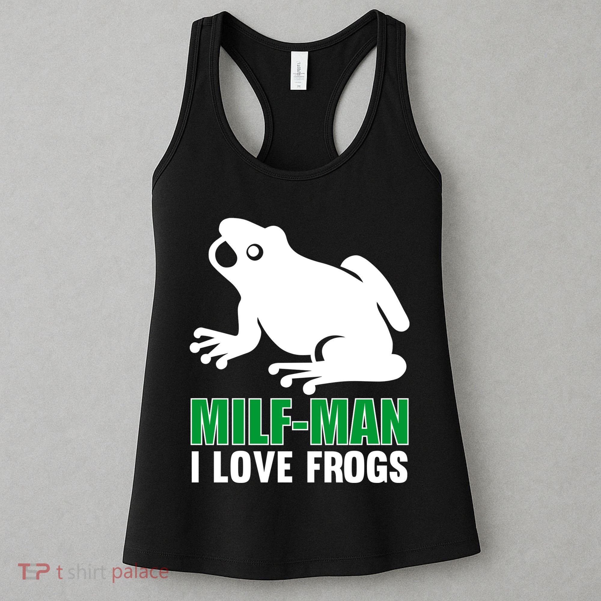 MILF Man I Love Frogs Funny Frog Women's Tank Top