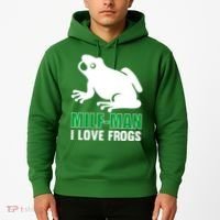 MILF Man I Love Frogs Funny Frog Hoodie thumb 2