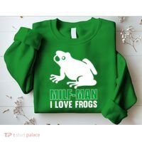 MILF Man I Love Frogs Funny Frog Sweatshirt thumb 2