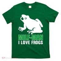 MILF Man I Love Frogs Funny Frog T-Shirt thumb 0