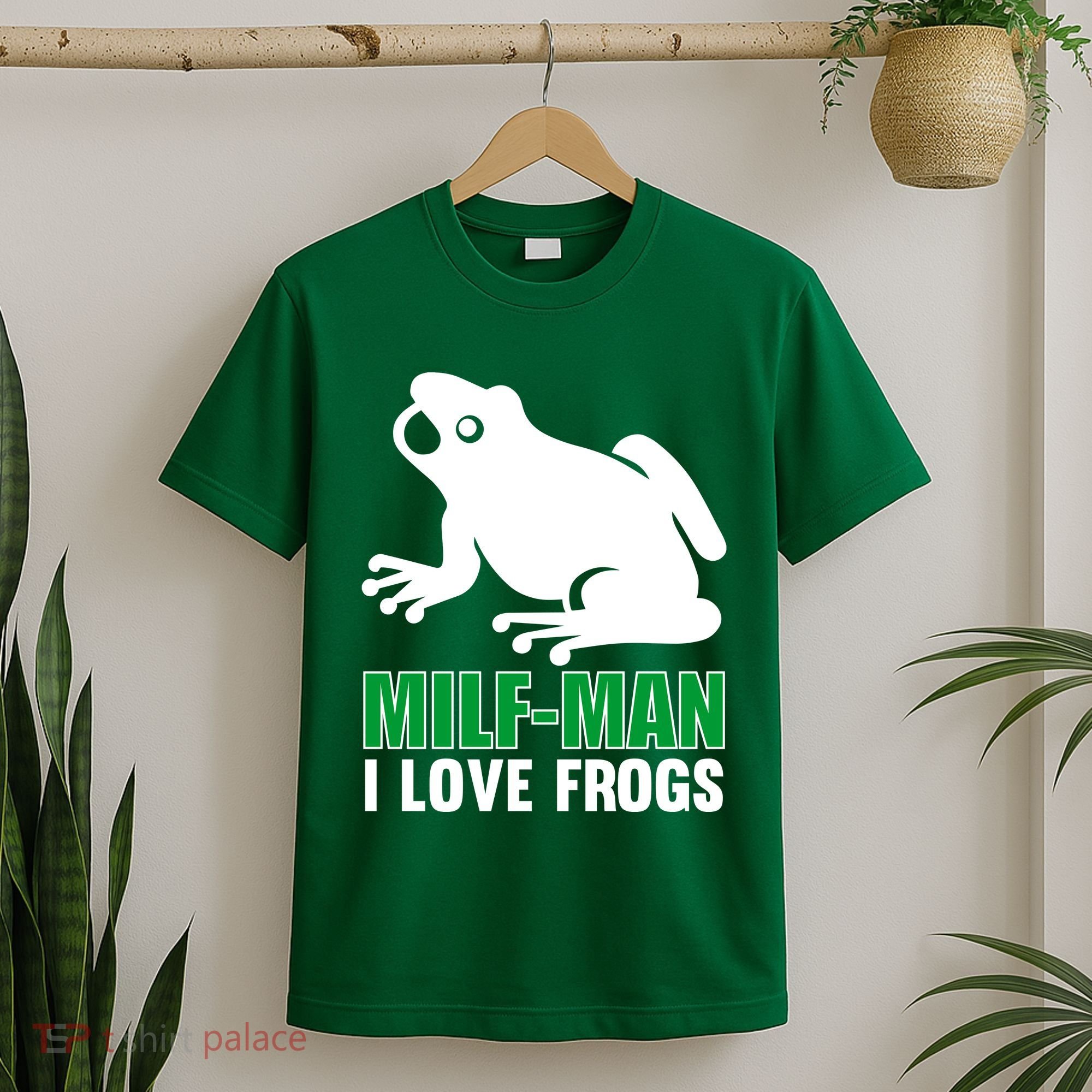 MILF Man I Love Frogs Funny Frog T-Shirt