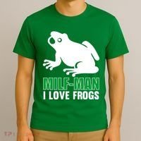 MILF Man I Love Frogs Funny Frog T-Shirt thumb 3
