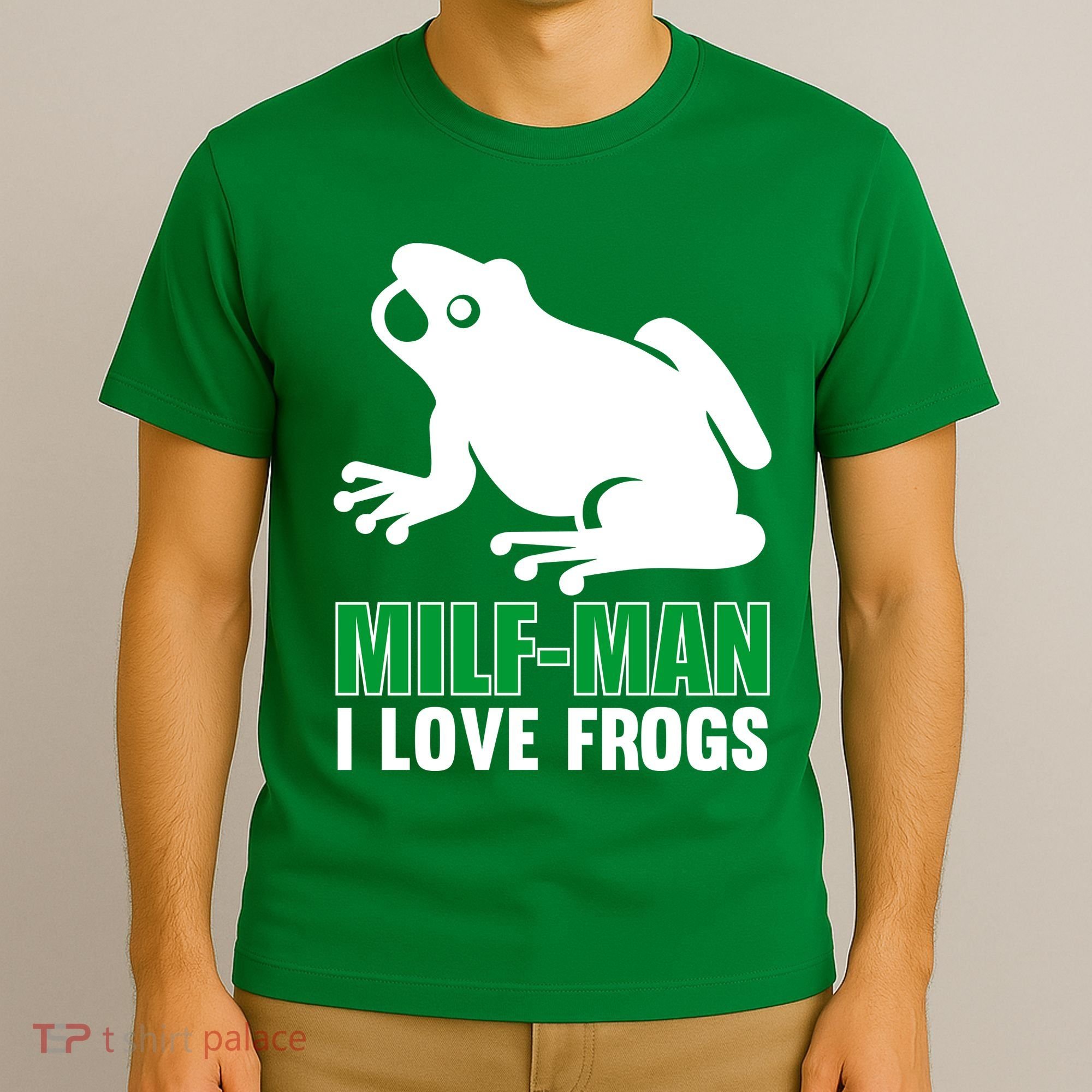 MILF Man I Love Frogs Funny Frog T-Shirt