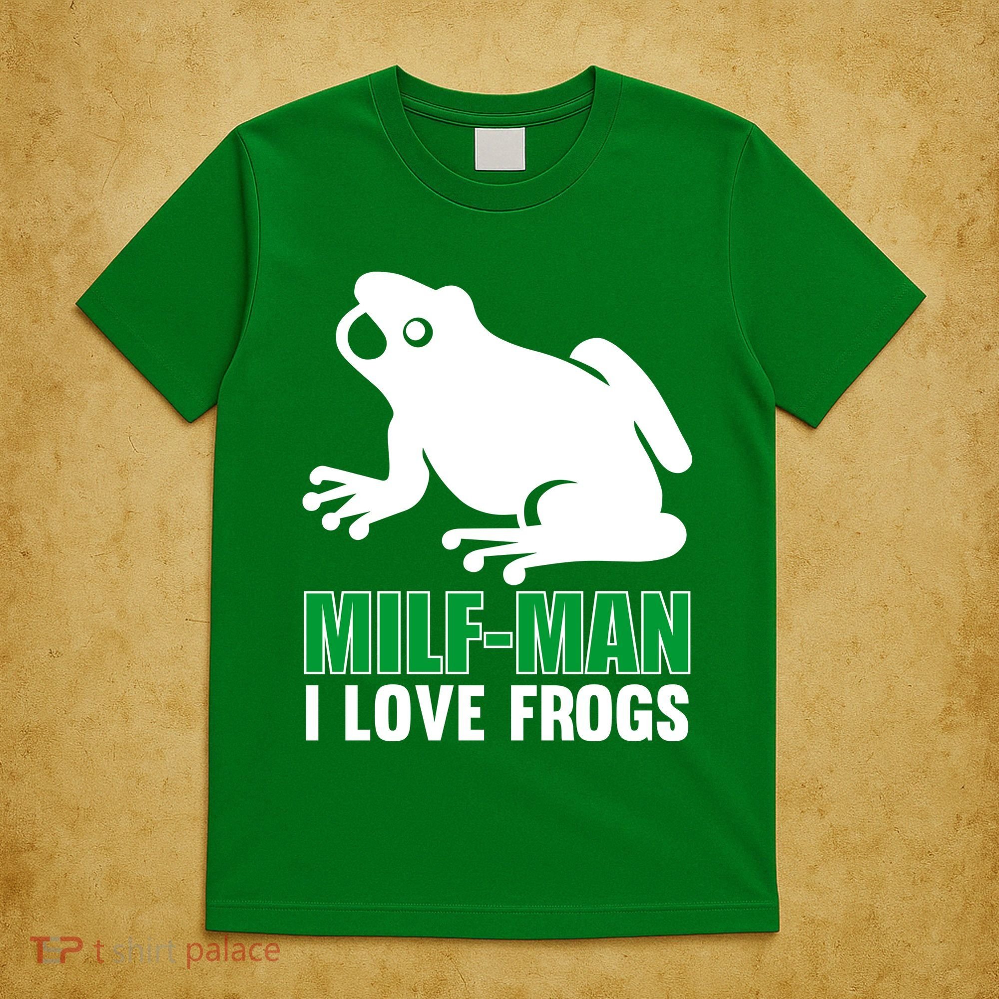 MILF Man I Love Frogs Funny Frog T-Shirt