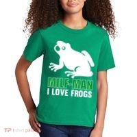 MILF Man I Love Frogs Funny Frog Kids T-Shirt thumb 2