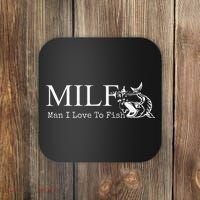 MILF Man I Love To Fish For Fishermen Coaster thumb 0