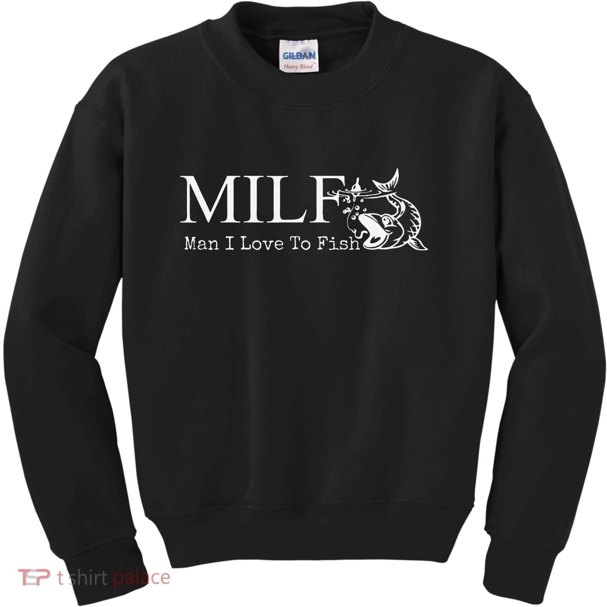 MILF Man I Love To Fish For Fishermen Kids Sweatshirt