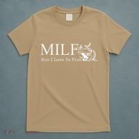 MILF Man I Love To Fish For Fishermen T-Shirt thumb 5