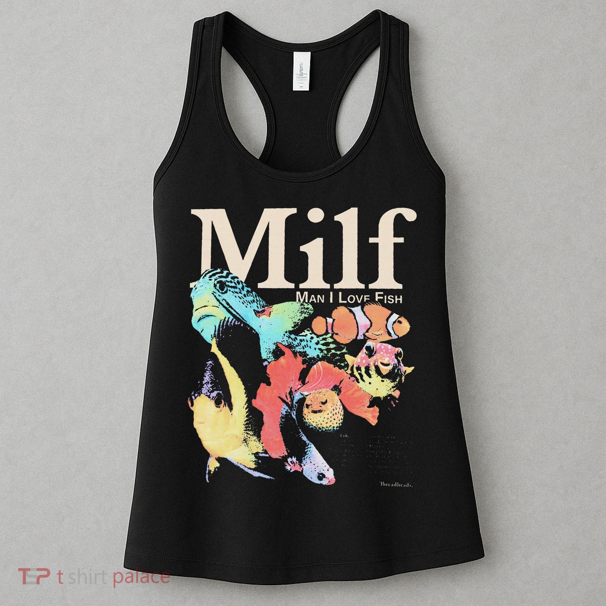 Milf Man I Love Fish Women's Tank Top