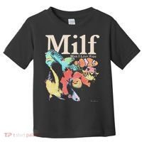 Milf Man I Love Fish Toddler T-Shirt thumb 0