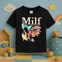 Milf Man I Love Fish Toddler T-Shirt thumb 3