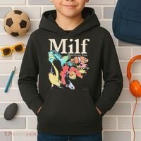Milf Man I Love Fish Kids Hoodie thumb 2
