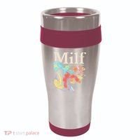 Milf Man I Love Fish 16oz Travel Tumbler thumb 0