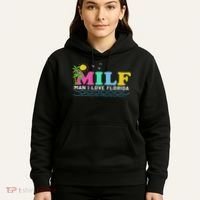 Milf Man I Love Florida Beach Summer Vacation Palm Tree Hoodie thumb 5