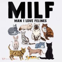 MILF Man I Love Felines Funny Cat Vintage T-Shirt thumb 7