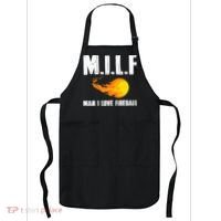 Man M I L F I Love F.I.R.E.B.A.L.L Apron thumb 0