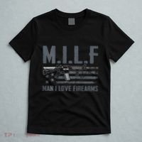M.I.L.F Man I Love Firearms Funny Rifle Pro Gun T-Shirt thumb 5