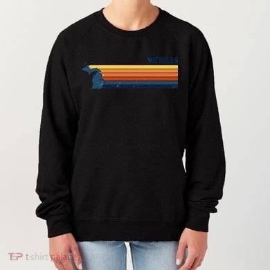 Retro Vintage Michigan Women's Sweatshirt