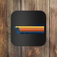Retro Vintage Michigan Coaster thumb 0