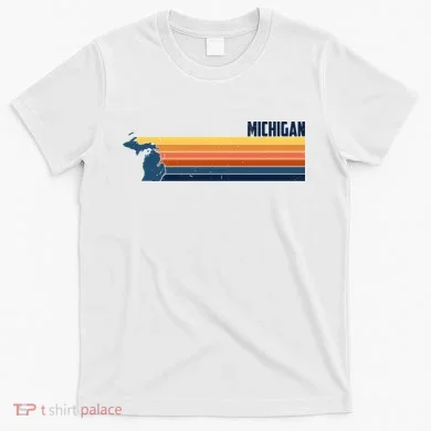 Retro Vintage Michigan T-Shirt