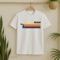 Retro Vintage Michigan T-Shirt thumb 2