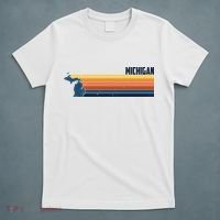 Retro Vintage Michigan T-Shirt thumb 5