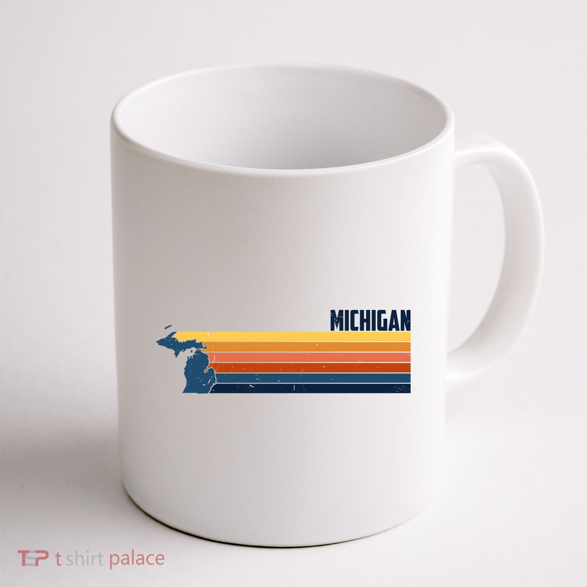 Retro Vintage Michigan Coffee Mug