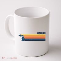 Retro Vintage Michigan Coffee Mug thumb 0