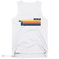Retro Vintage Michigan Tank Top thumb 0