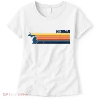 Retro Vintage Michigan Women's T-Shirt thumb 0