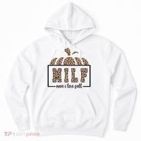 MILF Man I Love Fall Cheetah Pumpkin Cute Hoodie thumb 0