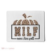 MILF Man I Love Fall Cheetah Pumpkin Cute Mousepad thumb 0