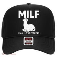 MILF Man I Love Ferrets Funny Ferret Hat thumb 0
