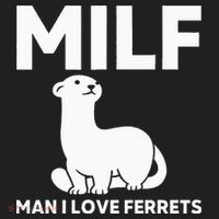 MILF Man I Love Ferrets Funny Ferret Hat thumb 2