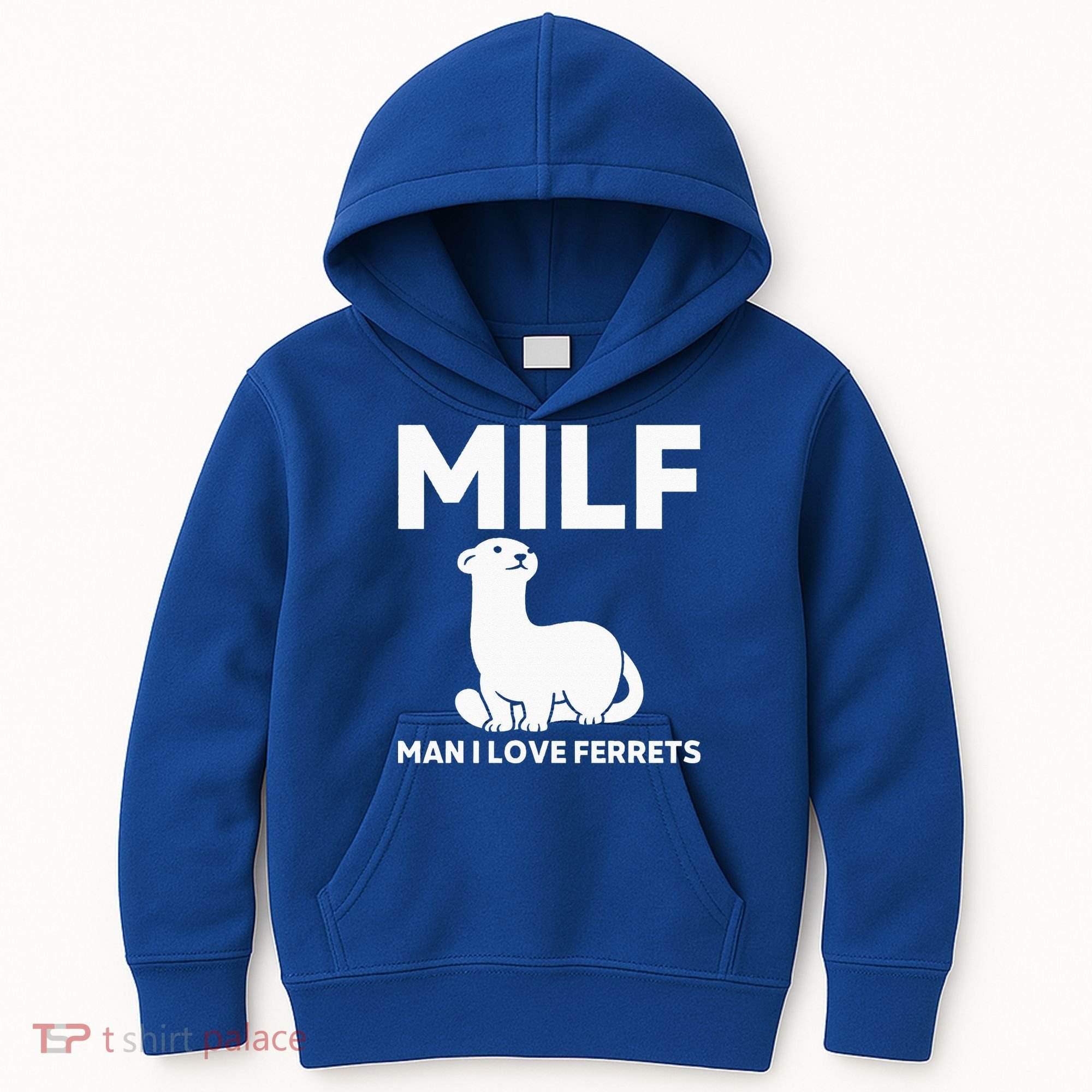 MILF Man I Love Ferrets Funny Ferret Kids Hoodie